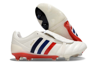 Kith x Adidas Predator Mania Foldover Tongue FG Football Boots - White/Red/Black