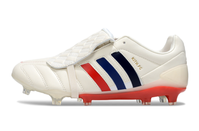 Kith x Adidas Predator Mania Foldover Tongue FG Football Boots - White/Red/Black
