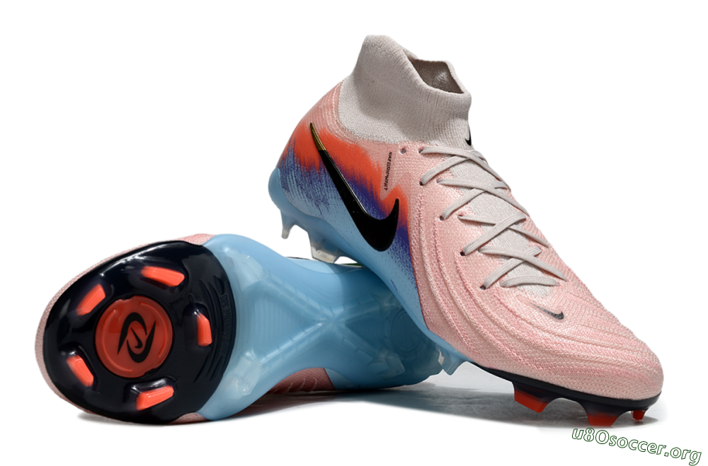 Nike Phantom Luna Elite FG Football Boots - Pink/Red/Blue 1