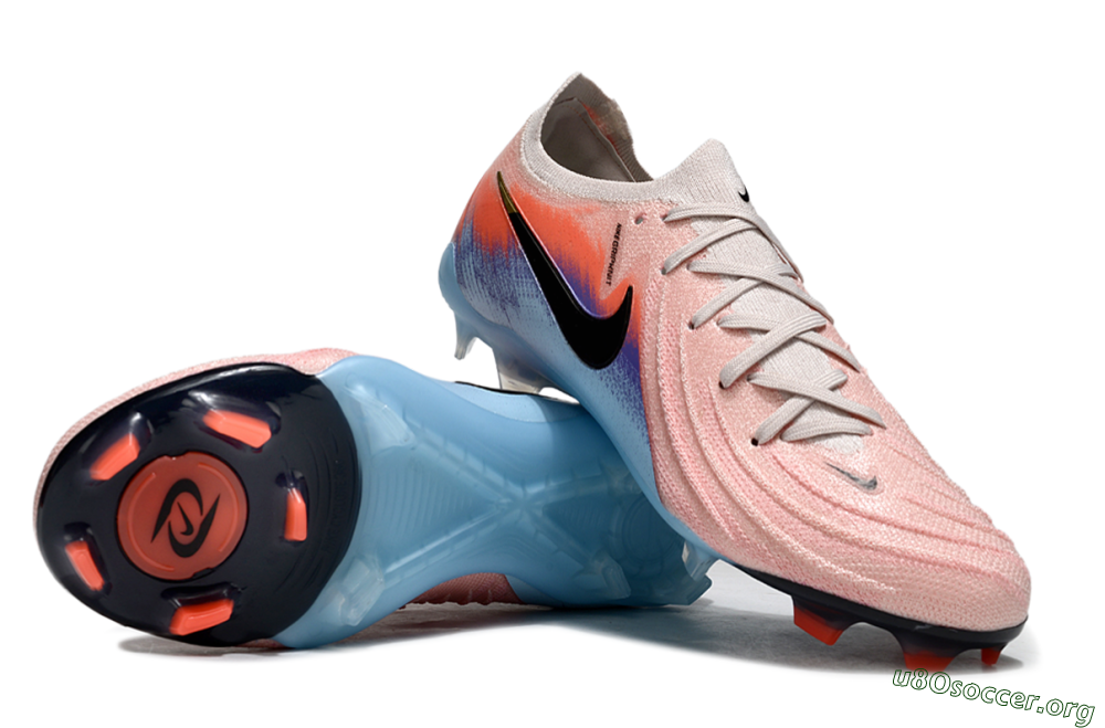 Nike Phantom GX 2 Elite FG Football Boots - Pink/Red/Blue 1