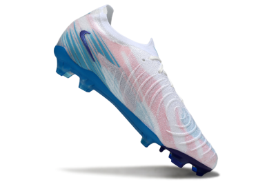 Nike Phantom GX 2 Elite FG Football Boots - White/Pink/Blue