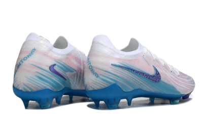 Nike Phantom GX 2 Elite FG Football Boots - White/Pink/Blue