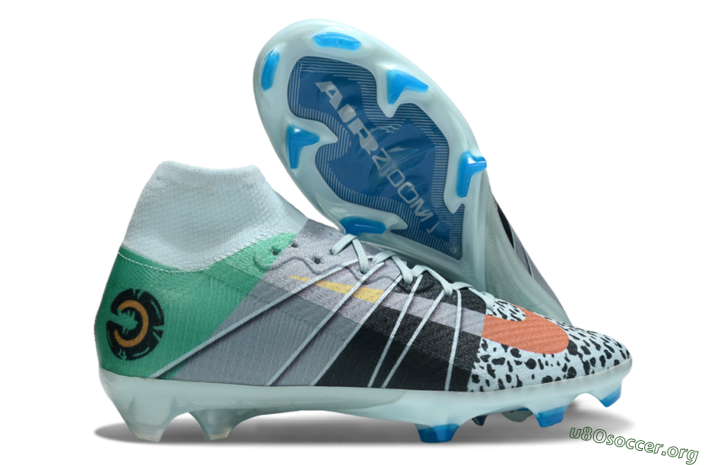Nike Air Zoom Mercurial Superfly 10 Elite FG Football Boots - Blue/Red/Black 2