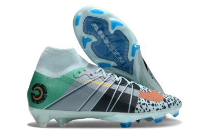 Nike Air Zoom Mercurial Superfly 10 Elite FG Football Boots - Blue/Red/Black