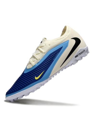 Nike Phantom 6 Low Elite TF Football Shoes - Blue/White/Black