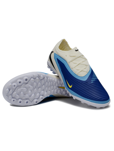 Nike Phantom 6 Low Elite TF Football Shoes - Blue/White/Black