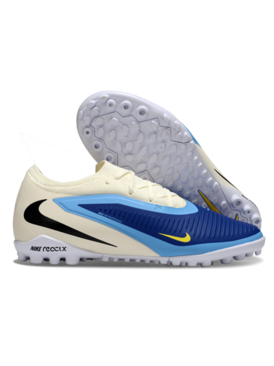 Nike Phantom 6 Low Elite TF Football Shoes - Blue/White/Black