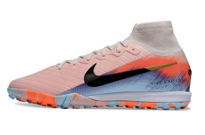 Nike Air Zoom Mercurial Superfly 10 Elite TF Football Shoes - Pink/Red/Blue