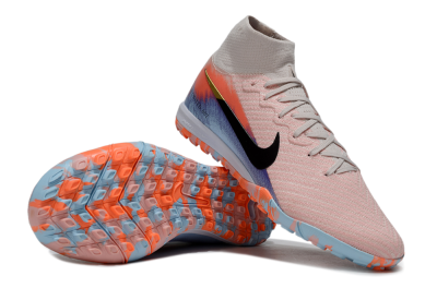 Nike Air Zoom Mercurial Superfly 10 Elite TF Football Shoes - Pink/Red/Blue