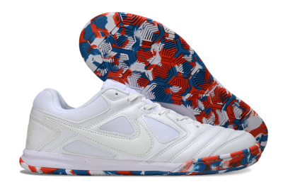 Supreme x Nike SB Gato IC Football Shoes - White/Blue/Red