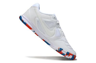 Supreme x Nike SB Gato IC Football Shoes - White/Blue/Red
