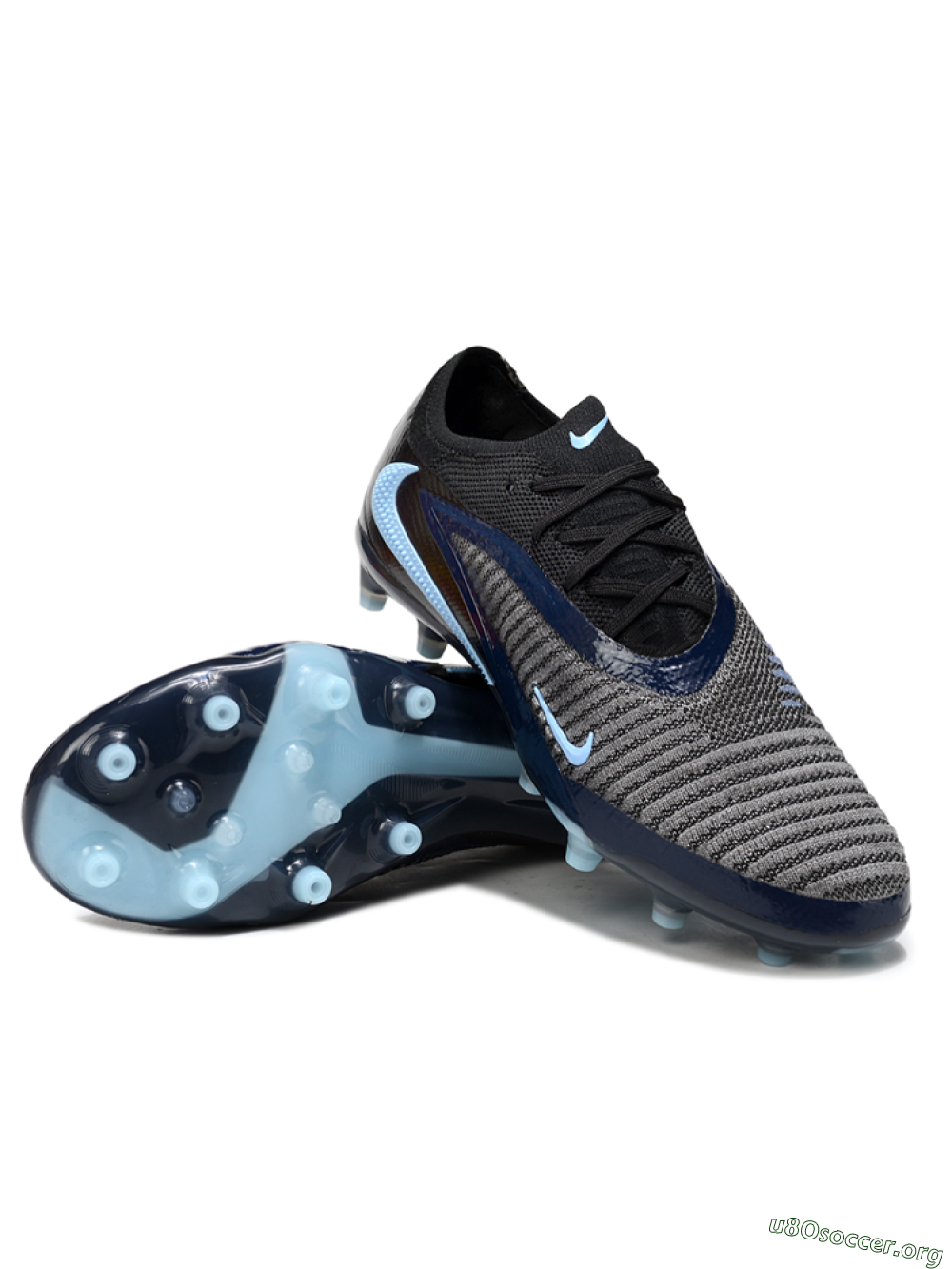 Nike Phantom 6 Low Elite AG Football Boots - Grey/Black/Jade 0