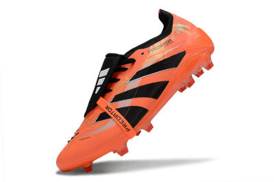 Adidas Predator 25 Foldover Tongue FG Football Boots - Red/Black/White