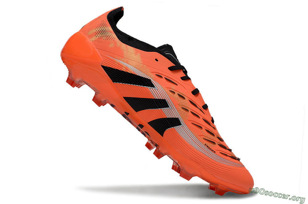 Adidas Predator 25 Elite FG Football Boots - Red/Black/White 4