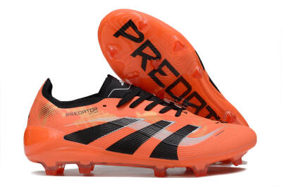 Adidas Predator 25 Elite FG Football Boots - Red/Black/White
