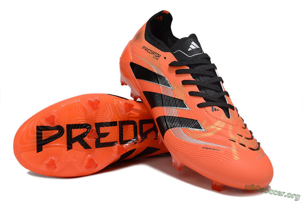 Adidas Predator 25 Elite FG Football Boots - Red/Black/White 0
