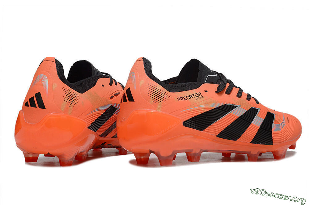 Adidas Predator 25 Elite FG Football Boots - Red/Black/White 6