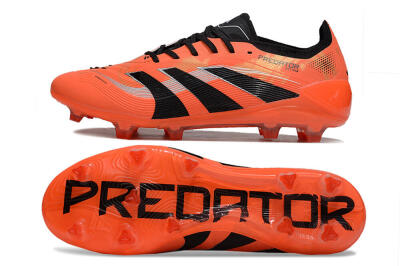 Adidas Predator 25 Elite FG Football Boots - Red/Black/White