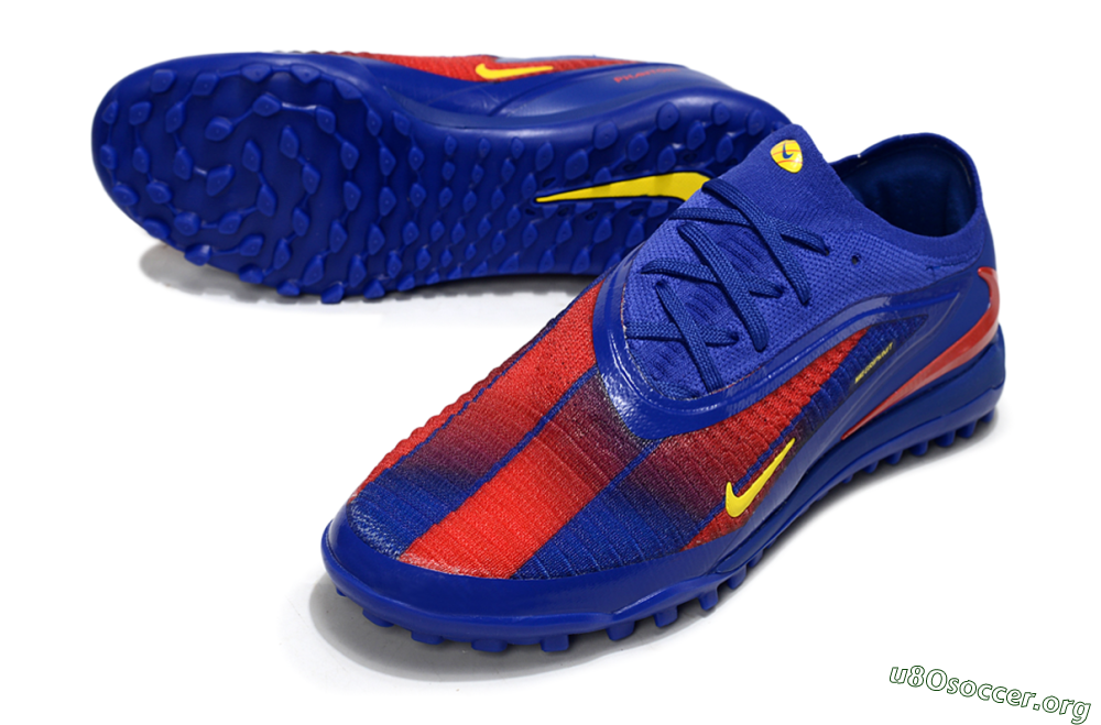 Nike Phantom 6 Low Elite TF Football Shoes - Blue/Red/Yellow 0