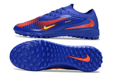 Nike Phantom 6 Low Elite TF Football Shoes - Blue/Red/Yellow