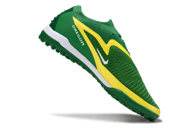 Nike Phantom 6 Low Elite TF Football Shoes - Green/Yellow/White