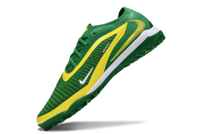 Nike Phantom 6 Low Elite TF Football Shoes - Green/Yellow/White