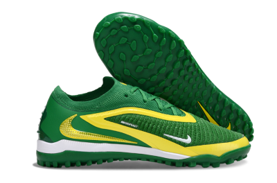 Nike Phantom 6 Low Elite TF Football Shoes - Green/Yellow/White