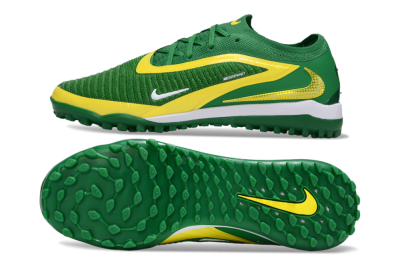 Nike Phantom 6 Low Elite TF Football Shoes - Green/Yellow/White