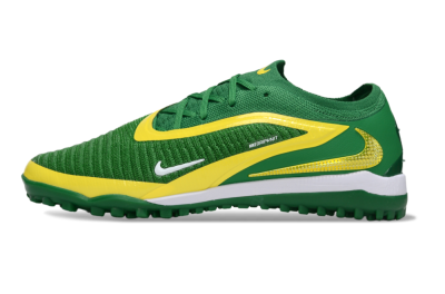 Nike Phantom 6 Low Elite TF Football Shoes - Green/Yellow/White
