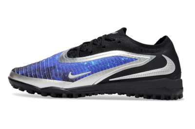 Nike Phantom 6 Low Elite TF Football Shoes - Blue/Silver/Black