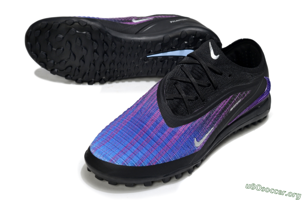 Nike Phantom 6 Low Elite TF Football Shoes - Blue/Purple/Black 0