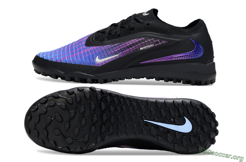Nike Phantom 6 Low Elite TF Football Shoes - Blue/Purple/Black 1