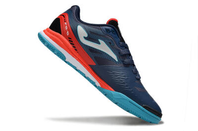 Joma Top Flex IC Football Shoes - Blue/Silver/Red
