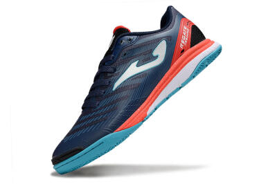 Joma Top Flex IC Football Shoes - Blue/Silver/Red
