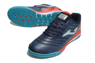 Joma Top Flex IC Football Shoes - Blue/Silver/Red