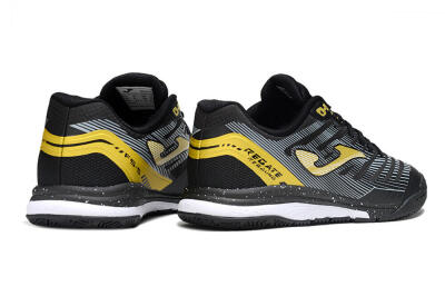 Joma Top Flex IC Football Shoes - Black/Gold/White