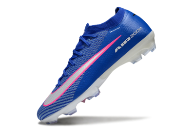 Nike Air Zoom Mercurial Vapor 16 Elite FG Football Boots - Blue/Pink/Silver