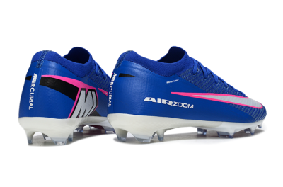 Nike Air Zoom Mercurial Vapor 16 Elite FG Football Boots - Blue/Pink/Silver