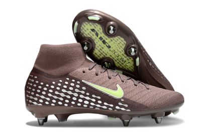 Nike Air Zoom Mercurial Superfly 10 Elite SG Football Boots - Brown/Yellow/White