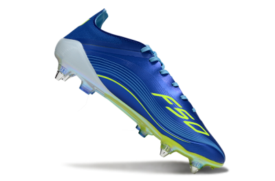 Messi x Adidas F50 Pro SG Football Boots - Blue/Yellow/White