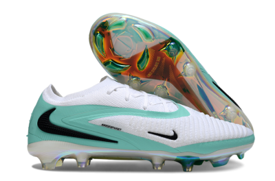 Nike Phantom 6 Low Elite FG Football Boots - White/Jade/Black