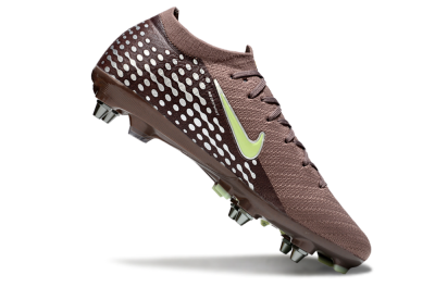 Nike Air Zoom Mercurial Vapor 16 Elite SG Football Boots - Brown/Yellow/White