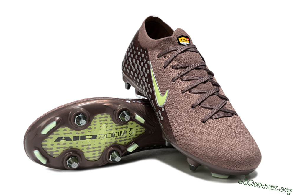 Nike Air Zoom Mercurial Vapor 16 Elite SG Football Boots - Brown/Yellow/White 0