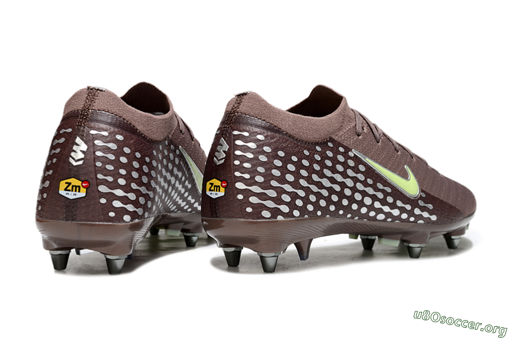Nike Air Zoom Mercurial Vapor 16 Elite SG Football Boots - Brown/Yellow/White 6