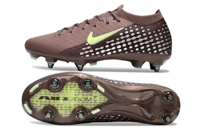 Nike Air Zoom Mercurial Vapor 16 Elite SG Football Boots - Brown/Yellow/White