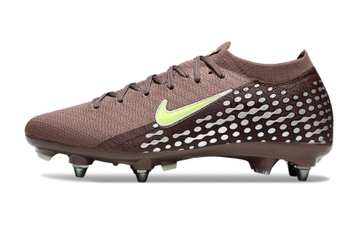 Nike Air Zoom Mercurial Vapor 16 Elite SG Football Boots - Brown/Yellow/White