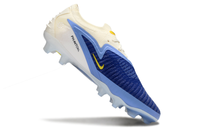 Nike Phantom 6 Low Elite FG Football Boots - Blue/White/Black