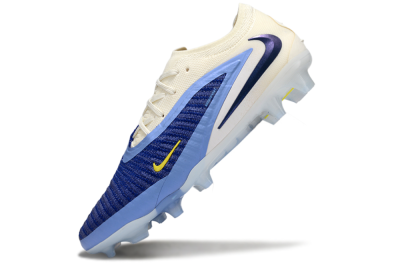 Nike Phantom 6 Low Elite FG Football Boots - Blue/White/Black