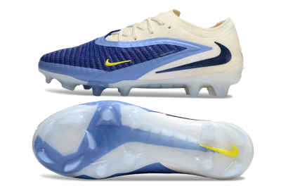 Nike Phantom 6 Low Elite FG Football Boots - Blue/White/Black