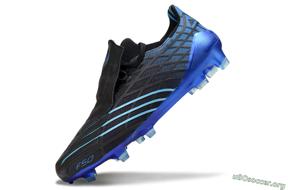Adidas F50 Spider Remake FG Football Boots - Black/Blue 5